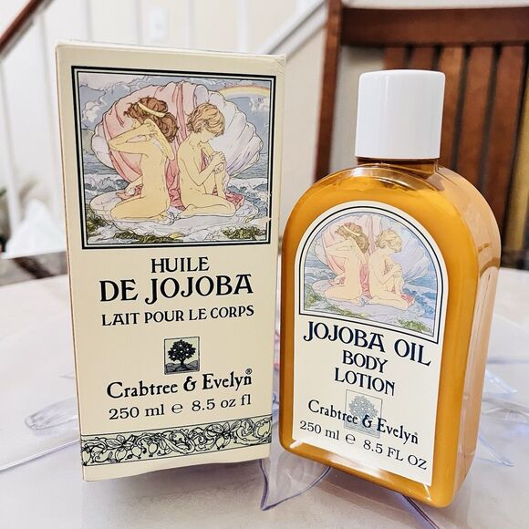 Rare VTG Crabtree&Evelyn London Jojoba Oil Body Lotion 8.5oz 250ml Discontinued - Picture 1 of 13